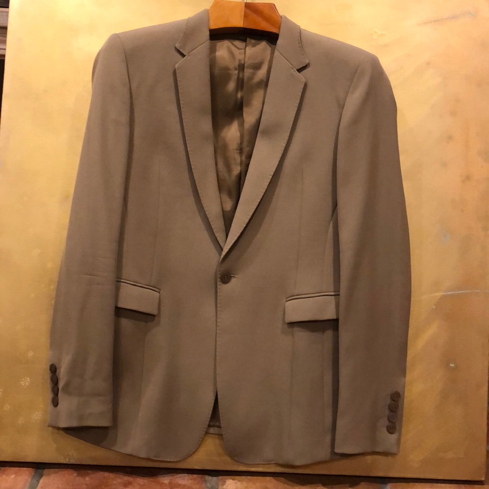 Emporio Armani. Matt Line. Wool Jacket 44US